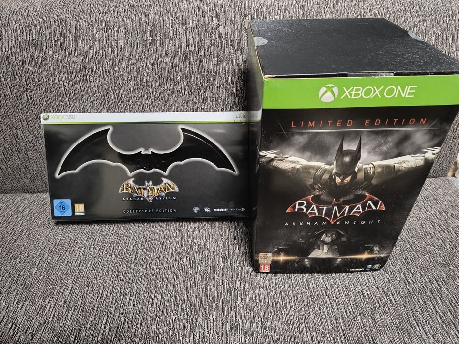 Batman Arkham knight, Asylum Collectors edition Xbox one, 360