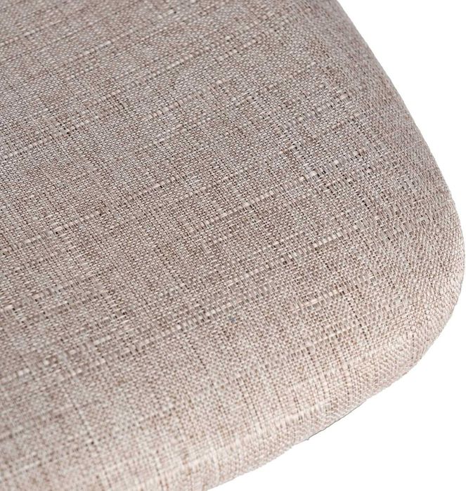 Set 4 scaune textile cu picioare metalice, design scandinav