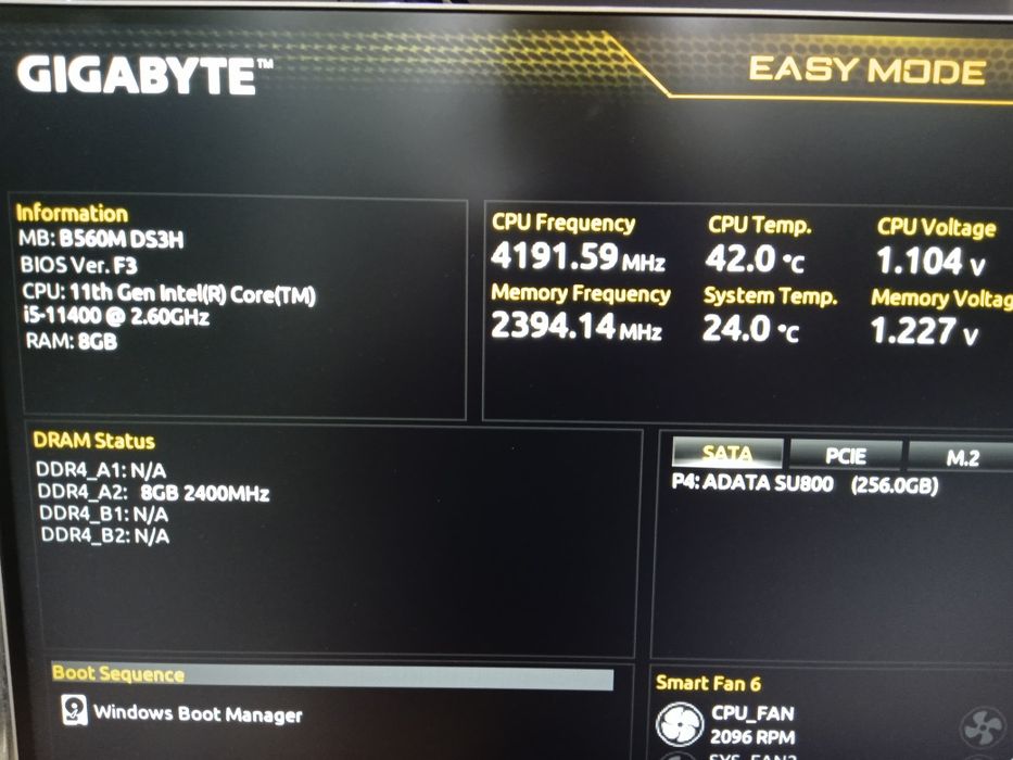 Дъно и процесор Gigabyte B560M DS3H, I5-11400 сокет 1200 гр. Плевен ...
