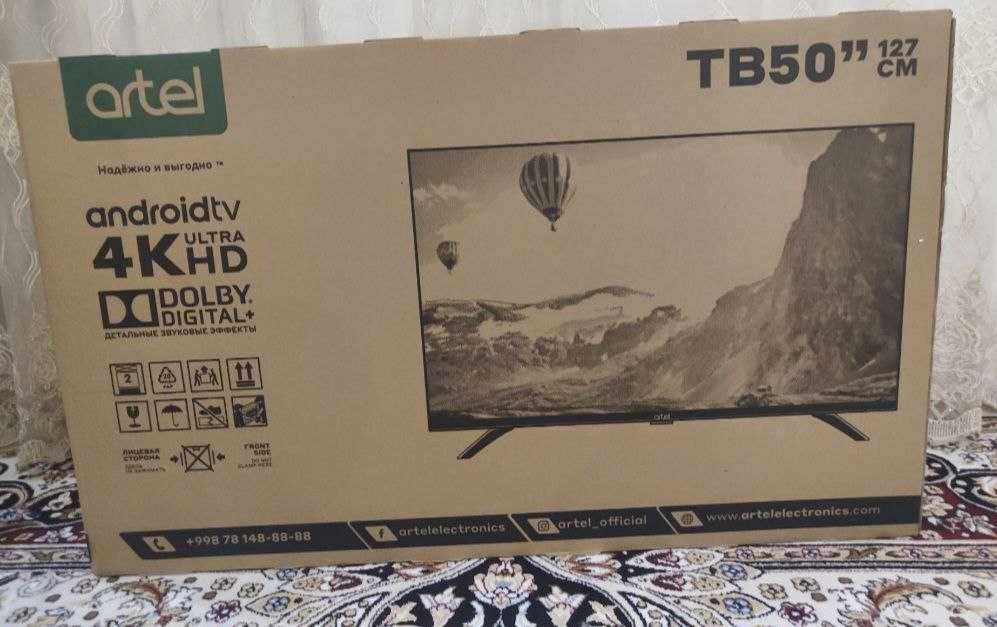 Телевизор Artel UA50H3502 4K UHD Smart Android