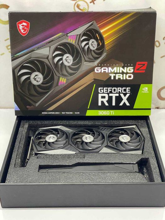MSI RTX 3060ti Gaming Z TRIO ideal xolatda !!! Yana boshqalari xam bor
