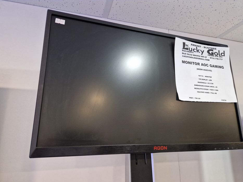 Monitor Aoc Gaming Led 63.5cm FullHd Garantie #38705