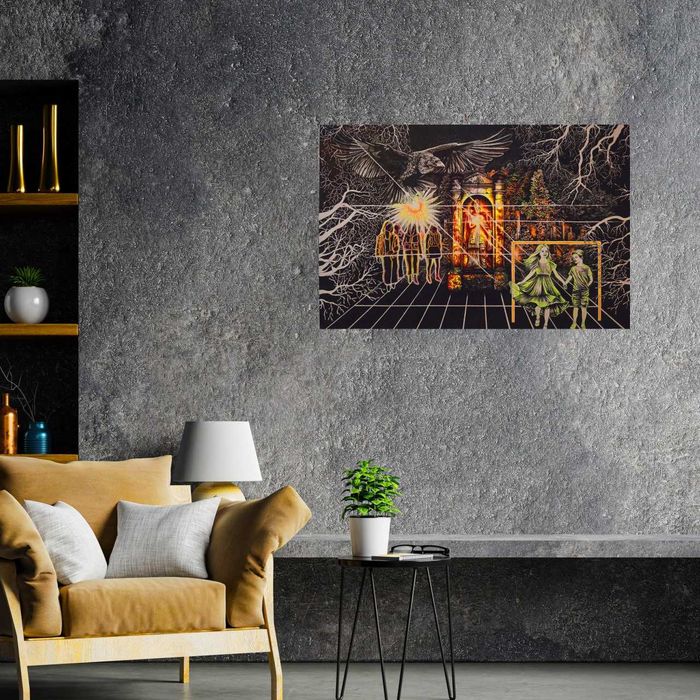 Авторская картина Квинтэссенция Души Реинкарнация