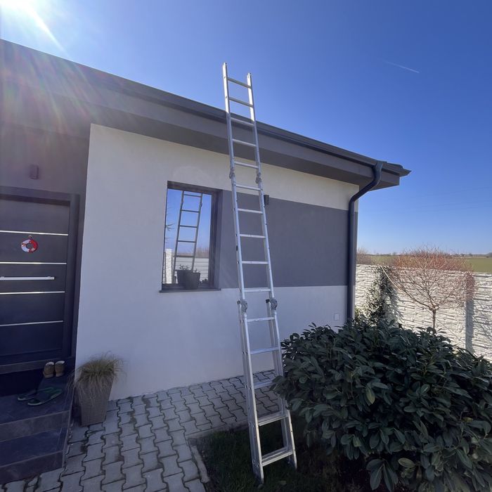 Алуминиева стълба/скеле   6 м сгъваема