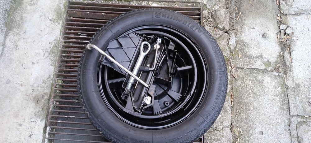 резервна гума патерица за Мерцедес Ауди БМВ 16, 17, 18, 19 и 20 цола