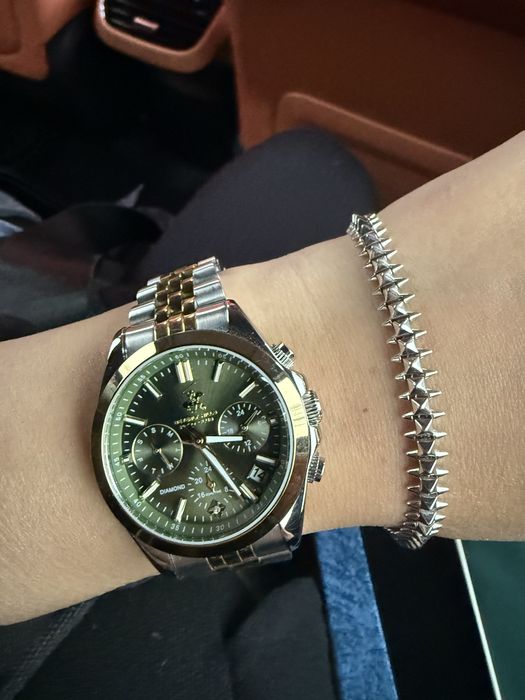 браслет белое золото