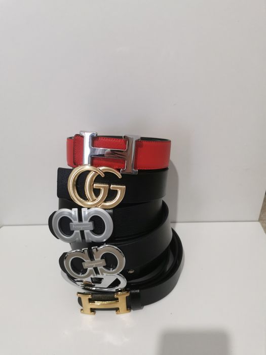 Curele Ferragamo, Hermes, Diesel, Gucci - piele naturală, model unisex