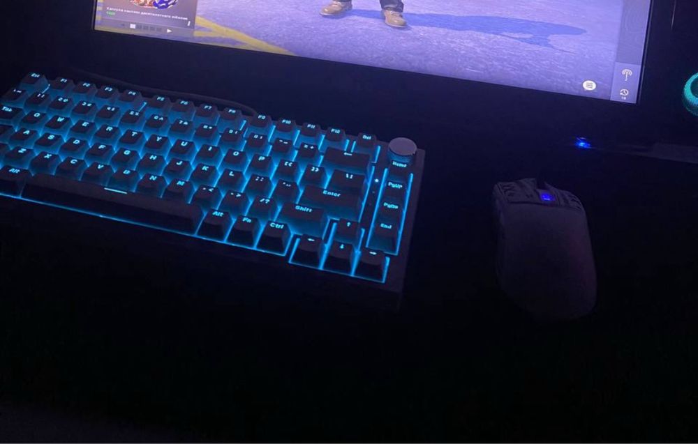 Клавиатура AJAZZ ak820 white