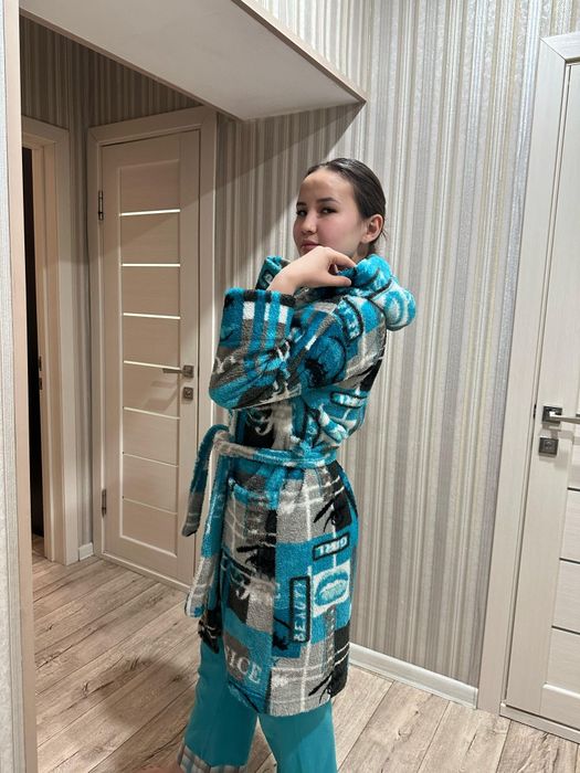 Халат теплый, пенка.