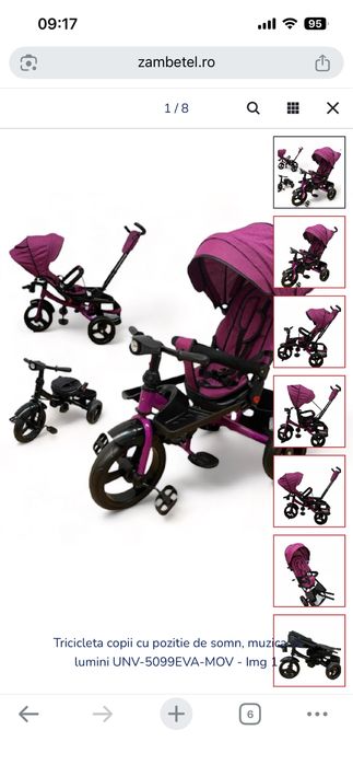 Tricicleta 3 in 1