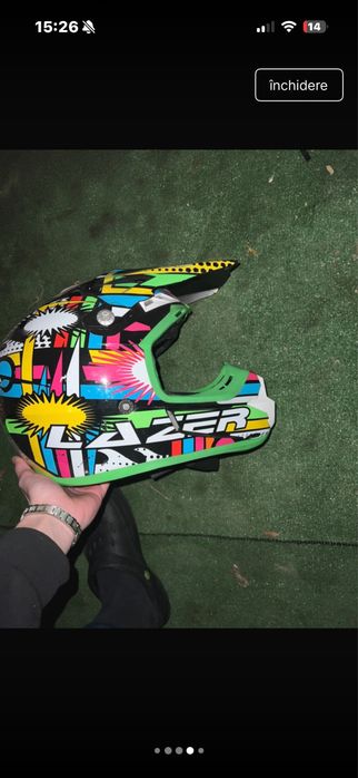 Casca lazer cross
