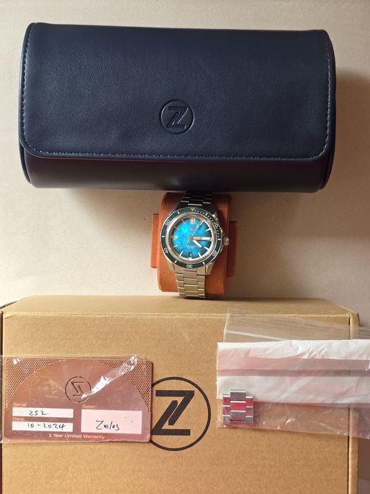 Zelos Swordfish 40mm Teal MOP