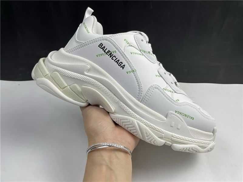 Balenciaga Triple S - Tan/Dark Green/Black