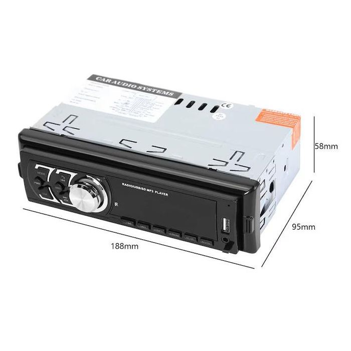 радио мр3 плейър bluetooth 4x45w usb, sd, aux 12v dc 1781e automax