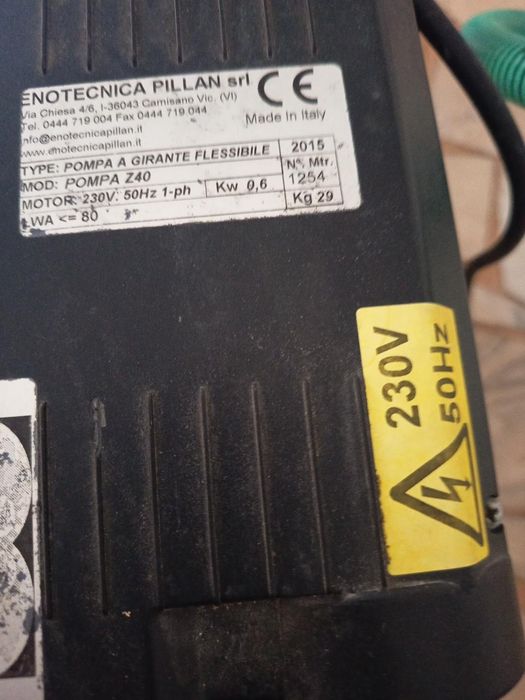 Pompa Z40 transvazare lichide