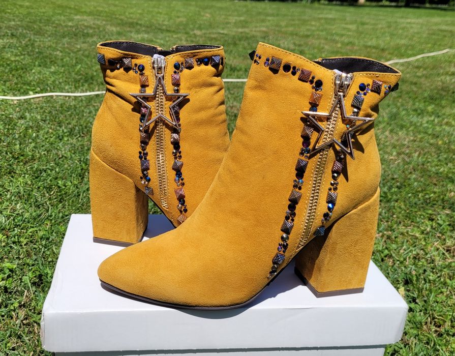 Botine, Alma en Pena, noi, piele naturală, marimea 37