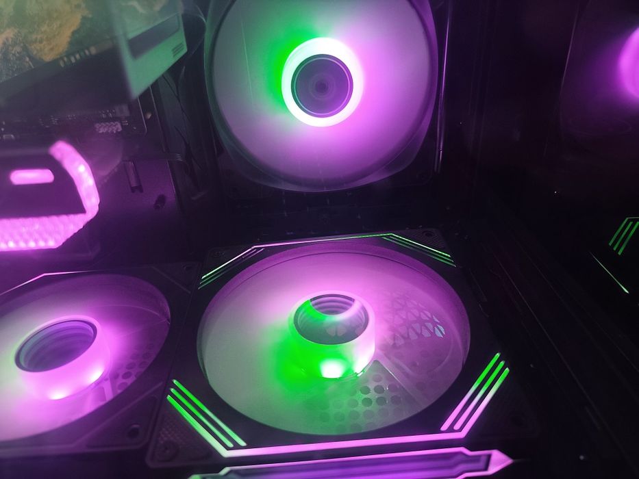 Fan argb 140 montech , noi cu controler