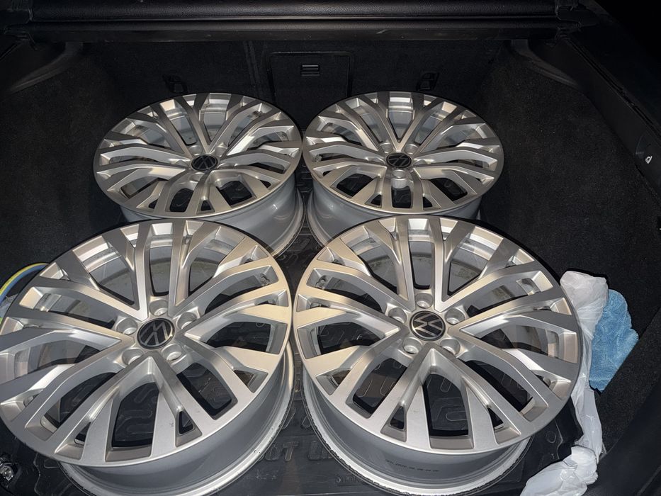 Jante 5x112 r18 cu anvelope 255/60 r18