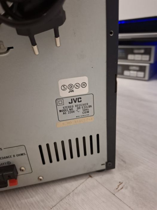 Sistem audio JVC model DR-E21LBK
