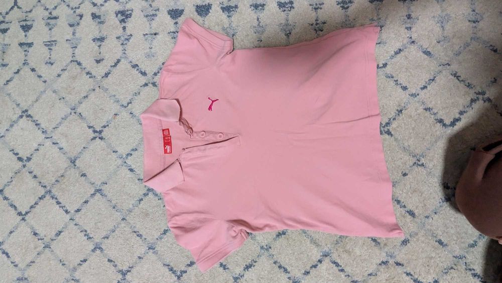 Розова тениска за деца - Puma