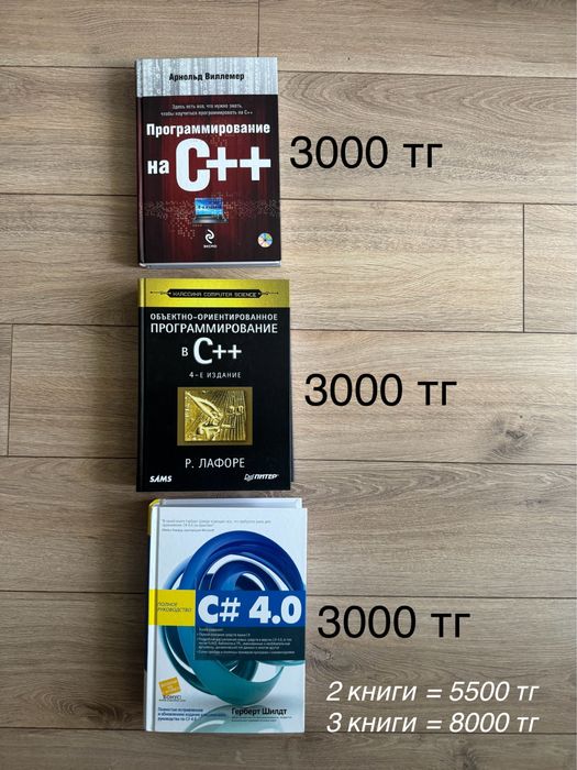 Книги по программирванию C++, C#