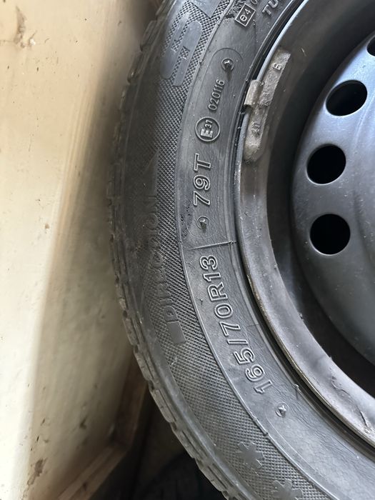 Гуми 13ки с железни джанти