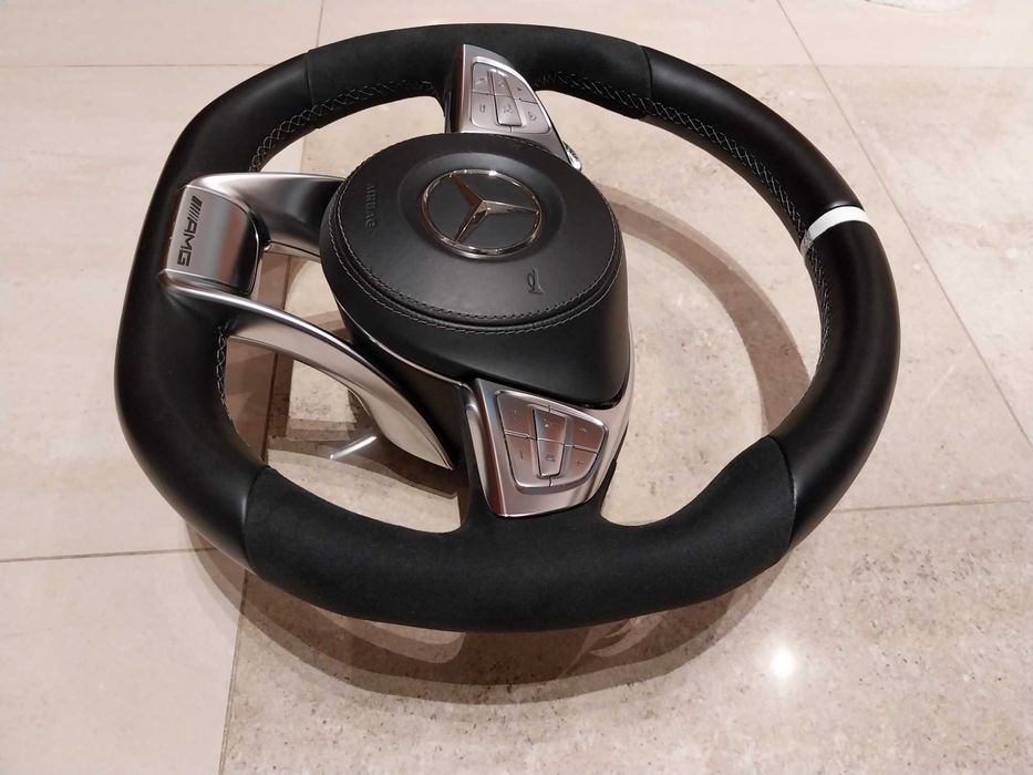 Mercedes волан с ВИБРАЦИЯ AMG Perfornance- W222 * W213 *W166 *W205