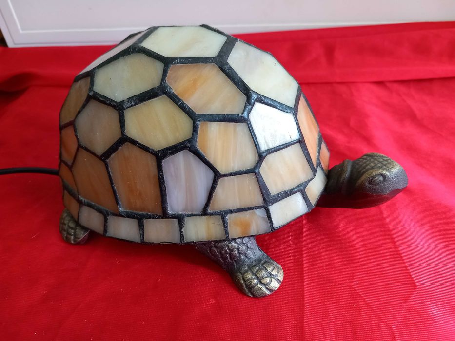 ТИФАНИ Настолна Лампа Костенурка Серия Животни