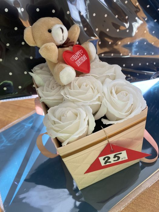 Кутия с цветя