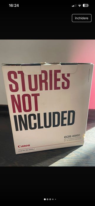 Aparat foto Canon