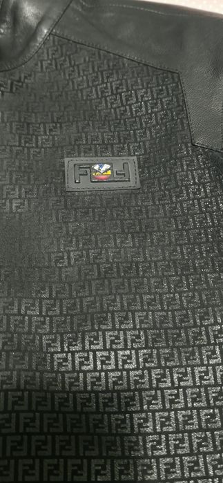 FENDI-Мъжко Кожено Яке.