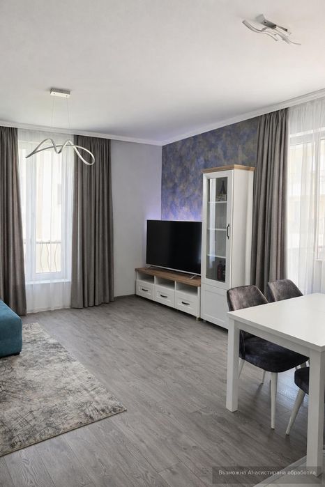 Дава се под наем Тристаен апартамент в Пловдив, Остромила - 90 кв.м за 618.12 € - Снимка #1