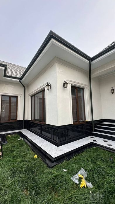 Travertin fasad qilamiz