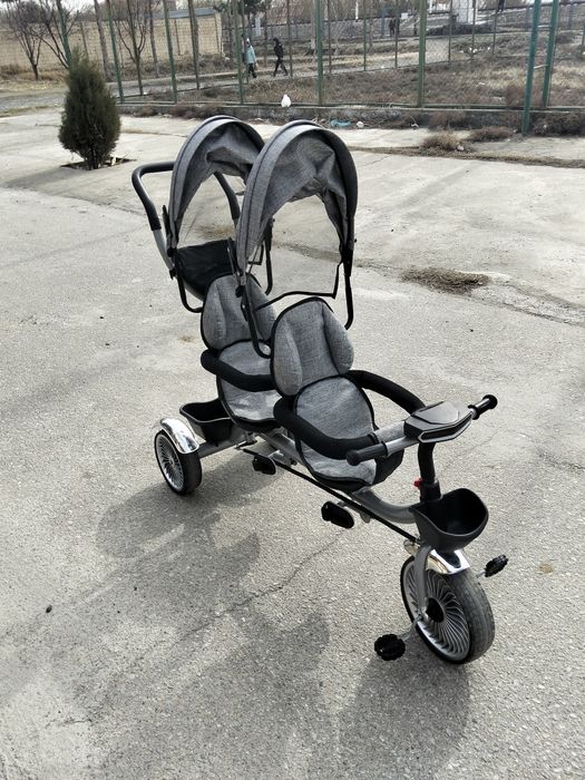 Сотилади 2 кишилик велосипед каляска
