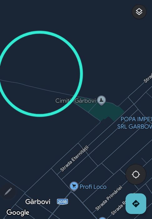 Teren comasat, 3 hectare, Gârbovi (lângă Urziceni)