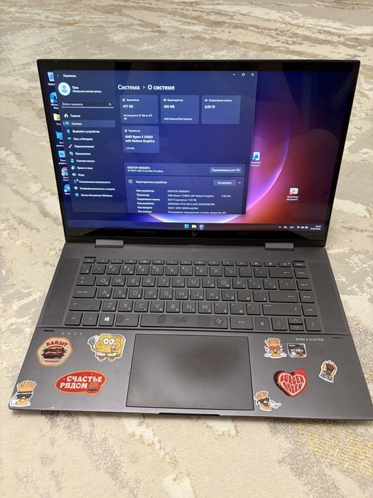 Ноутбук HP Envy 360 500gb