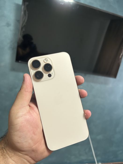 Vand iphone 16 pro max desert Titanium! 256 gb!