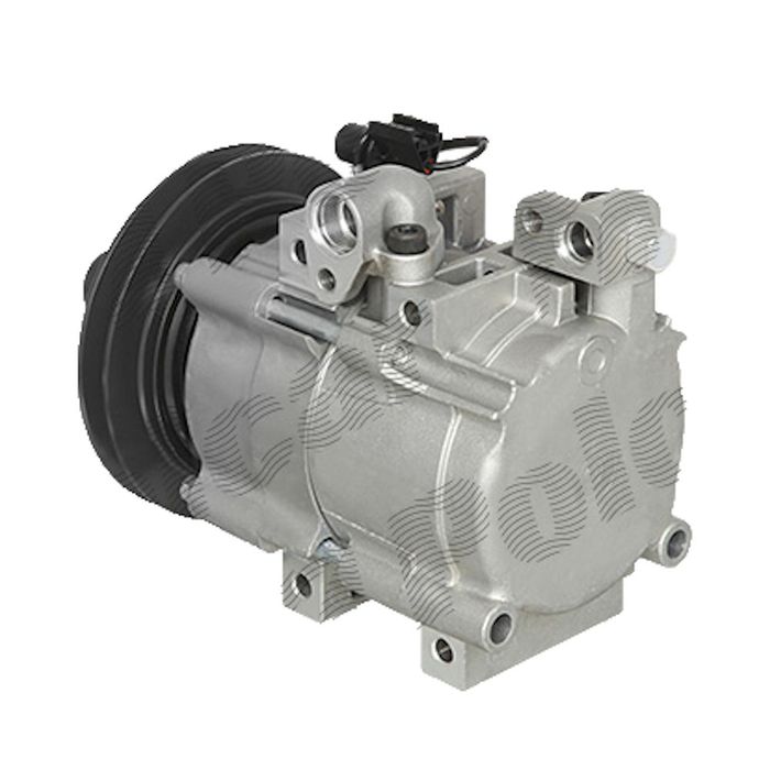 Compresor AC, aer conditionat Hyundai H1 (KMF) 1998-2008, Starex (KMF) 1998-2007, 2.5 TD, 2.6 TDiC, 2.4, tip Halla, mufa: 12,9, OE 977014A021, Th-Series