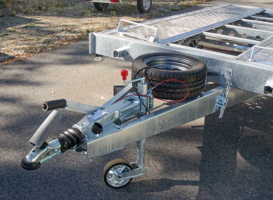 Remorca Platforma AUTO 1800 Kg fabricata in RO, carte RAR