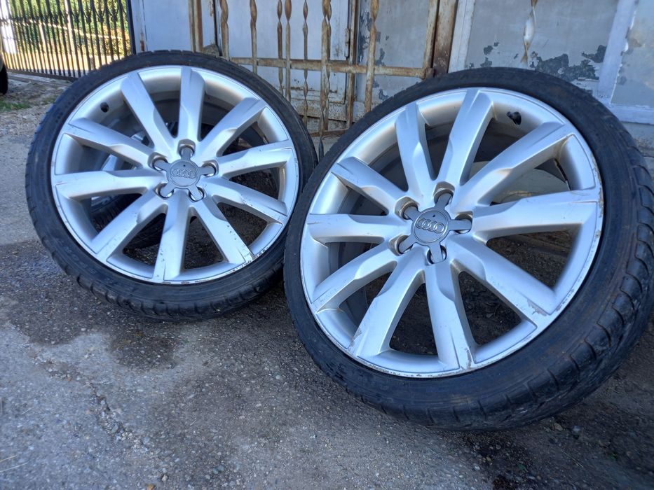 Vând jante R19 Audi A5 originale, Vw sau Skoda prindere 5x112 butuc 66