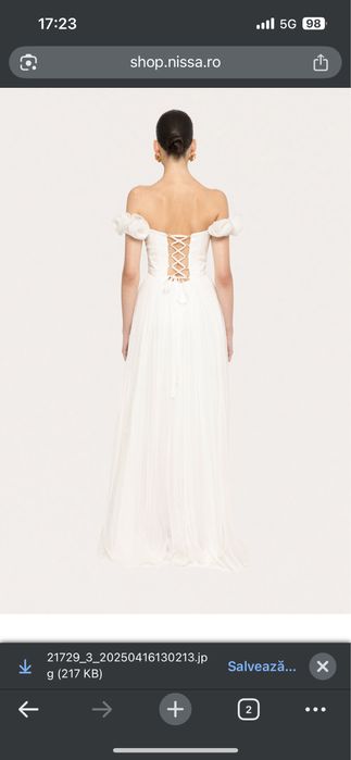 Rochie mireasa Nissa