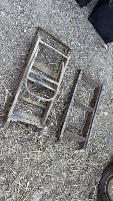 Лестница с кунга газ 66