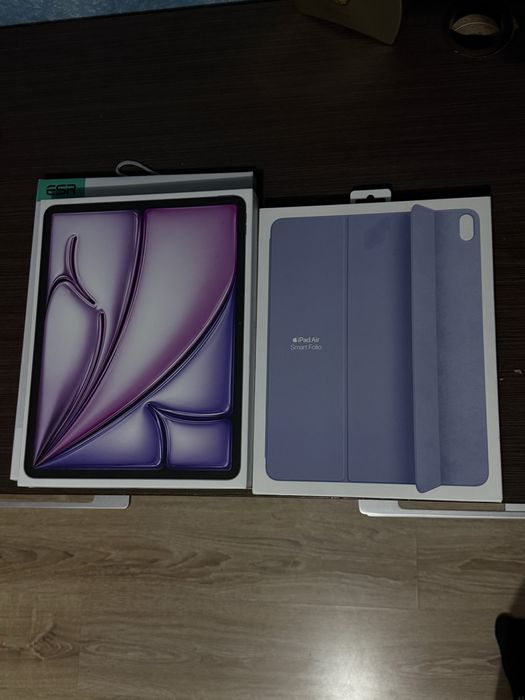 iPad Air 13” M2 128GB Wi-Fi Purple + Apple Smart Folio | Ca Nou | Factură iStyle