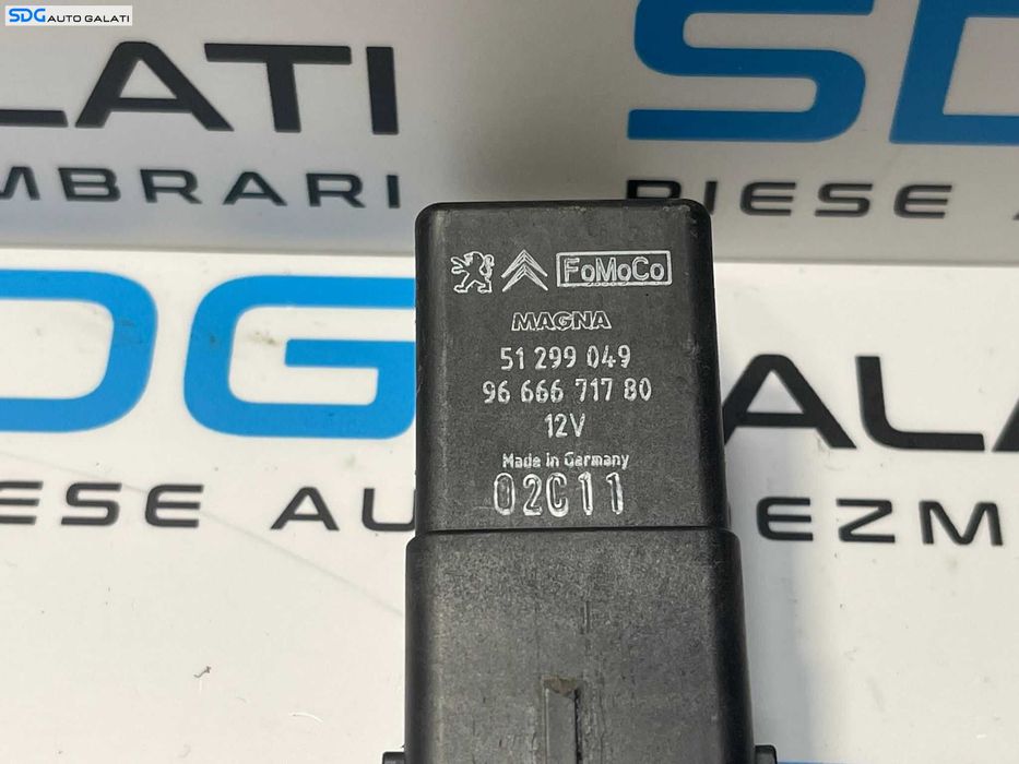 Releu Bujii Citroen DS4 1.6 HDI 2009 - 2015 Cod 9666671780 [S0066]