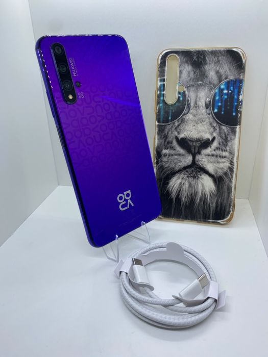Huawei Nova 5T impecabil - cadou husa folie si cablu nou