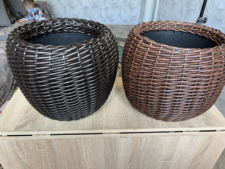 Кашпо из Ротанга