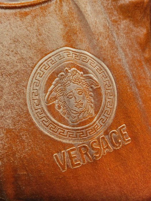 Винтидж Gianni Versace плюшена тениска