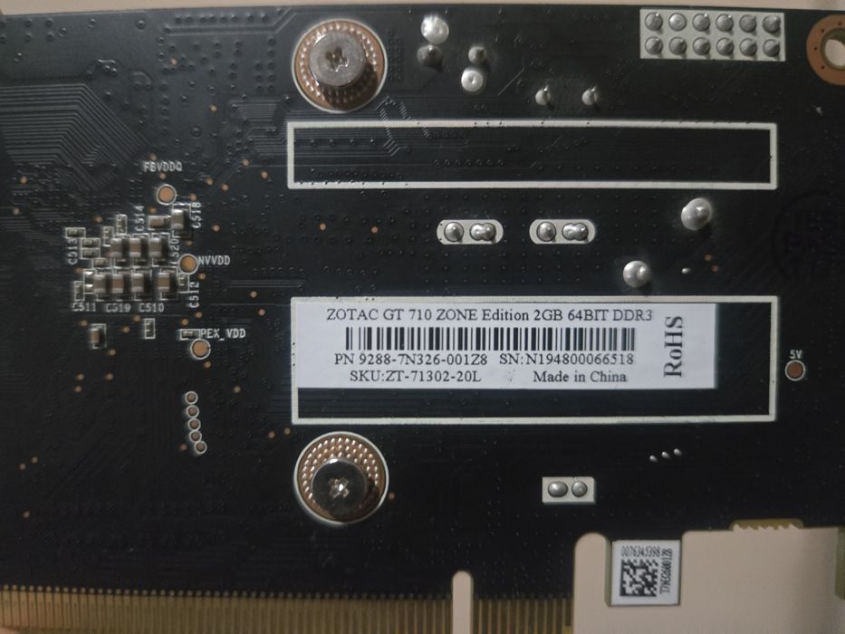 Placa video 2gb Zotac gt 710