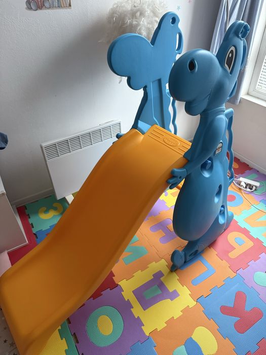 Пързалка с люлка Pilsan Dino