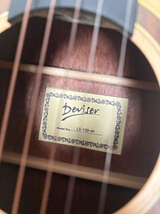 Гитара бренд deviser 41